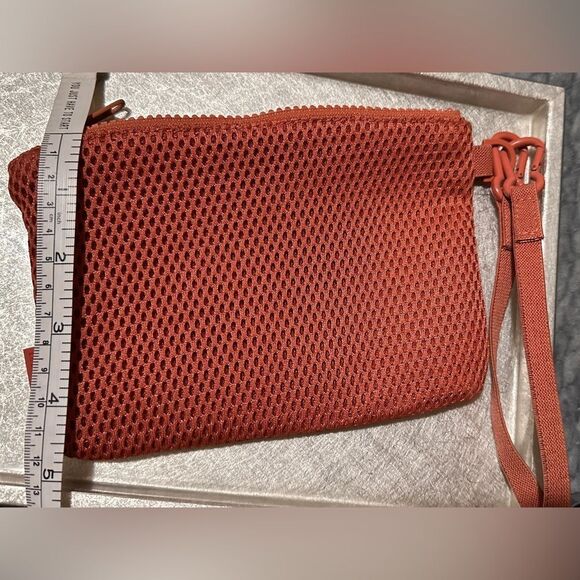 Dagne Dover Parker Air Mesh Pouch in Sienna - Compact & Lightweight - Picture 11 of 17